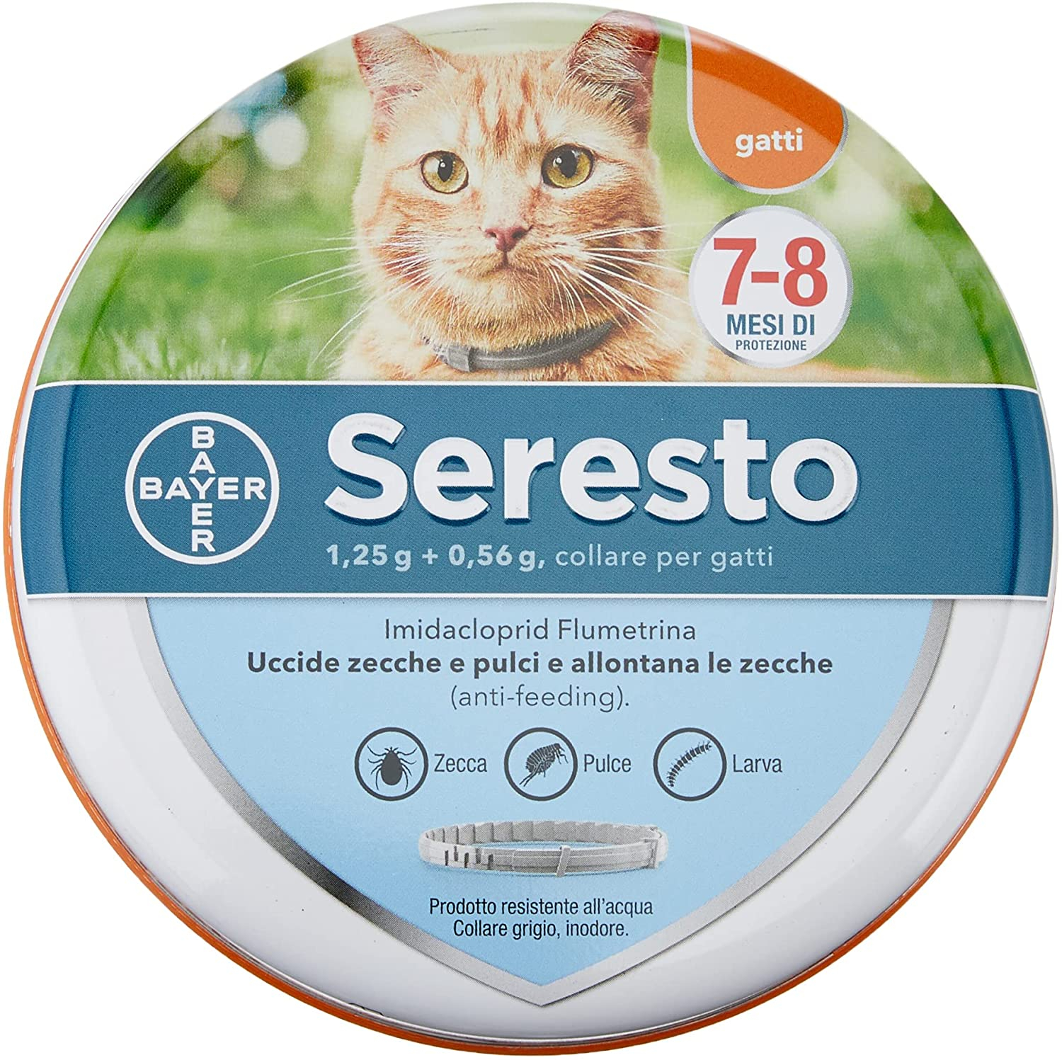 COLLARE SERESTO ANTIPARASSITARIO GATTI 