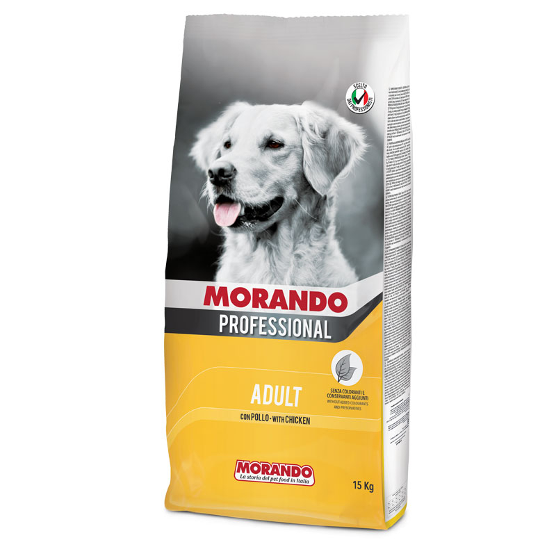 MORANDO PROFESSIONAL CANE CROCCHETTE POLLO KG.15 