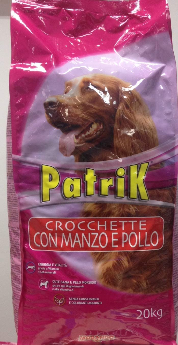 PATRIK CROCCHETTE CANE MANZO/POLLO KG.20 