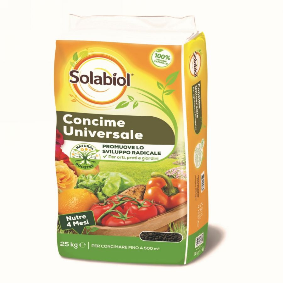 SOLABIOL CONCIME GRANULARE ORTI E GIARDINI KG.25 